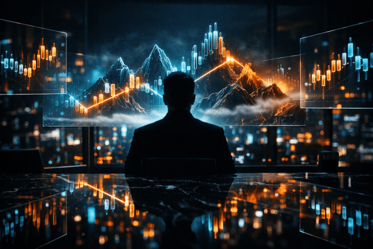 Análise Técnica Explicada: Como Ler o Comportamento Humano nos Gráficos